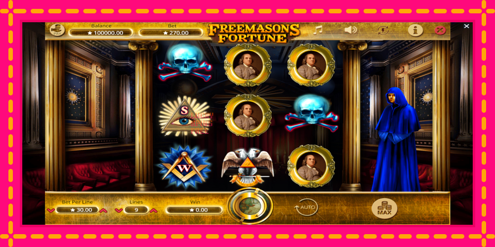 Freemasons Fortune - thiết bị chơi game với phần thưởng độc đáo, hình ảnh 2