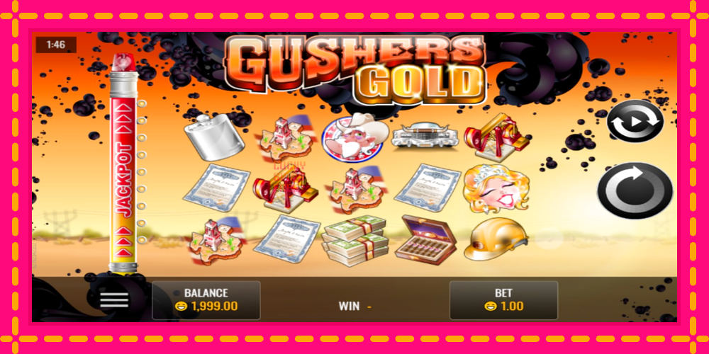 Gushers Gold - thiết bị chơi game với phần thưởng độc đáo, hình ảnh 1