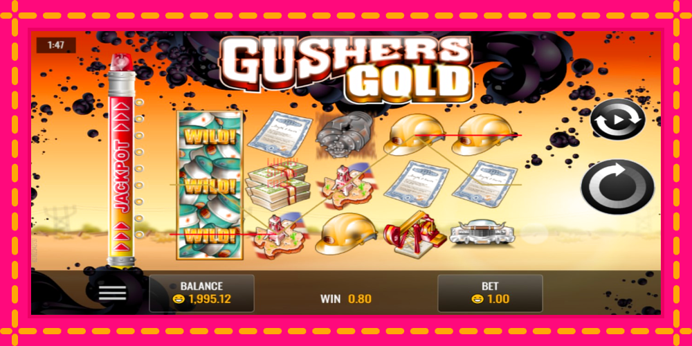 Gushers Gold - thiết bị chơi game với phần thưởng độc đáo, hình ảnh 2