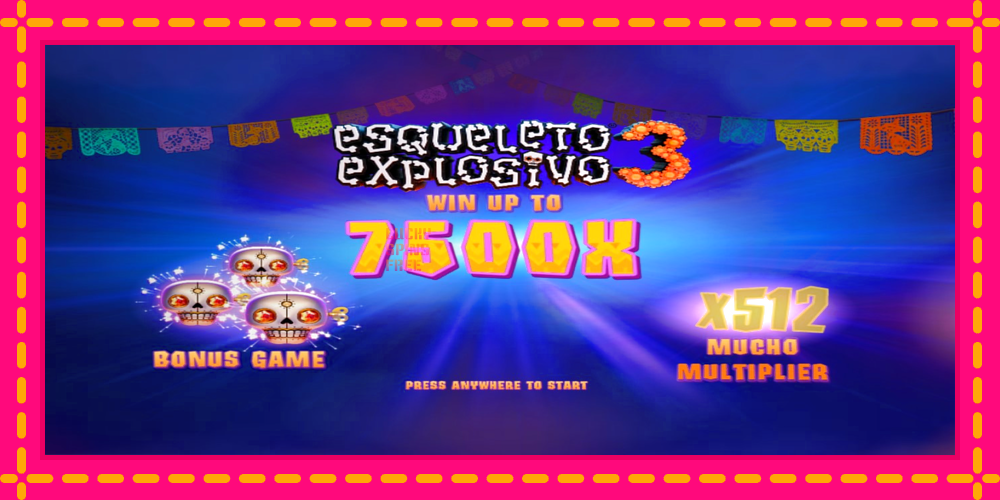 Esqueleto Explosivo 3 - thiết bị chơi game với phần thưởng độc đáo, hình ảnh 1