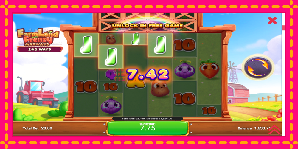 Farmland Frenzy Maxways - thiết bị chơi game với phần thưởng độc đáo, hình ảnh 4