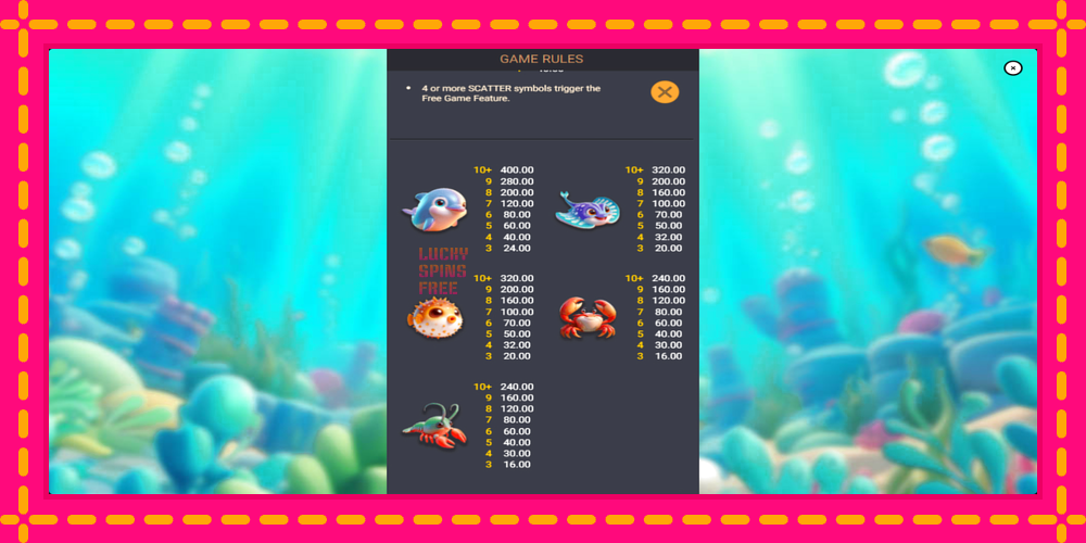 Lucky Twin Sea - thiết bị chơi game với phần thưởng độc đáo, hình ảnh 6