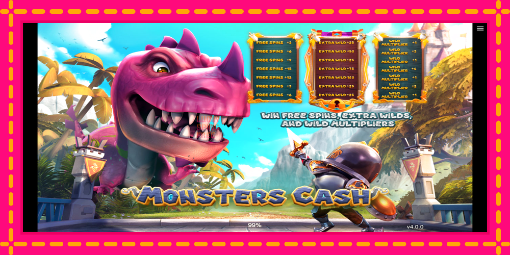 Monsters Cash - thiết bị chơi game với phần thưởng độc đáo, hình ảnh 1