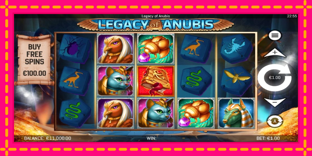 Legacy of Anubis - thiết bị chơi game với phần thưởng độc đáo, hình ảnh 2