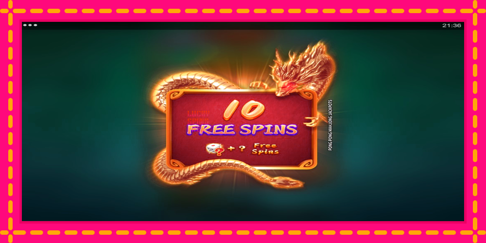 Pong Pong Mahjong Jackpots - thiết bị chơi game với phần thưởng độc đáo, hình ảnh 4