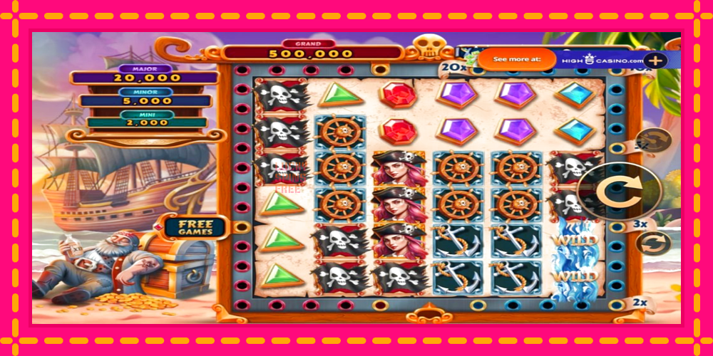 Pirates Prosperity Wild Train - thiết bị chơi game với phần thưởng độc đáo, hình ảnh 2