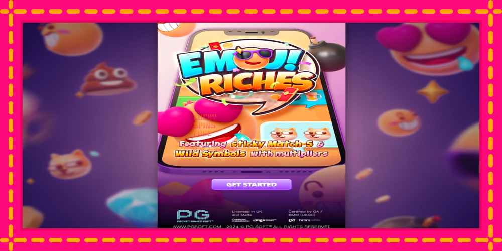 Emoji Riches - thiết bị chơi game với phần thưởng độc đáo, hình ảnh 1