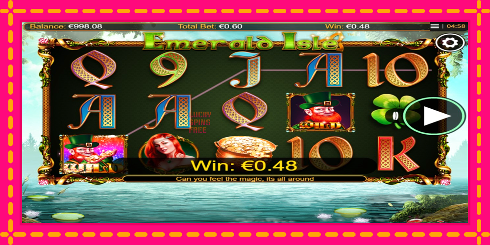 Emerald Isle - thiết bị chơi game với phần thưởng độc đáo, hình ảnh 2