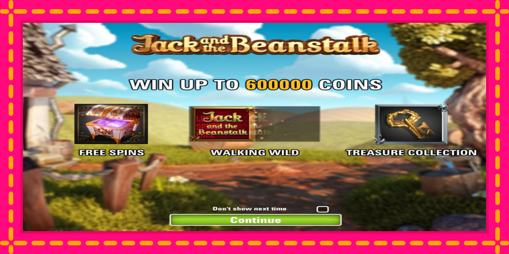 Jack’s Beanstalk - thiết bị chơi game với phần thưởng độc đáo, hình ảnh 1