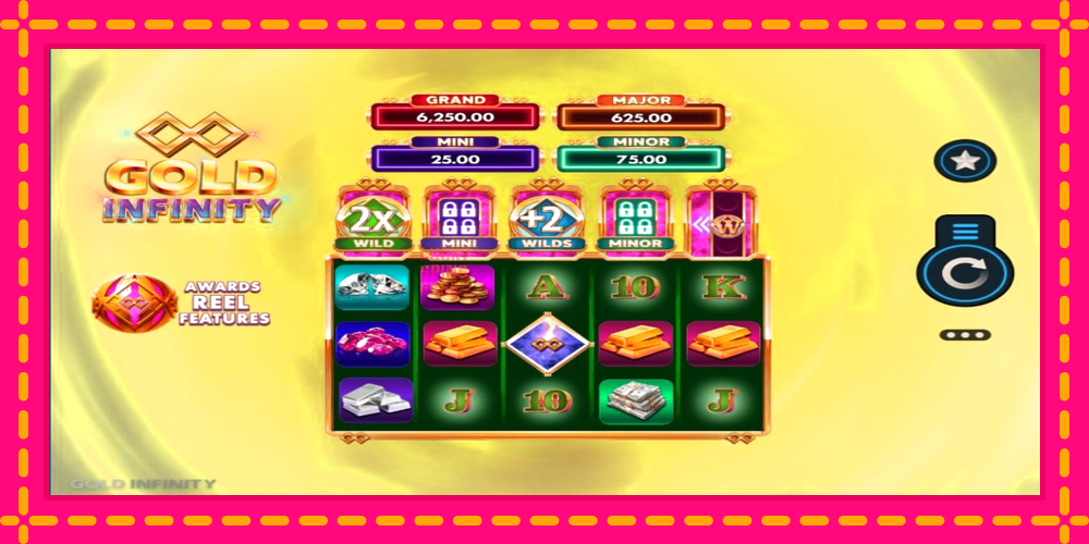 Gold Infinity - thiết bị chơi game với phần thưởng độc đáo, hình ảnh 1