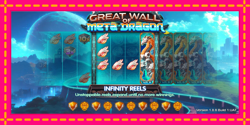 Great Wall of Meta Dragon - thiết bị chơi game với phần thưởng độc đáo, hình ảnh 1