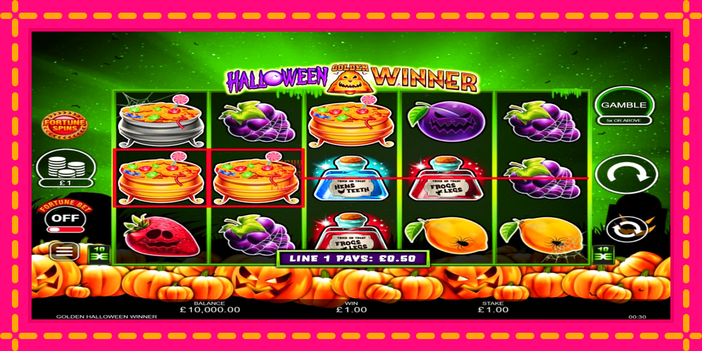 Halloween Golden Winner - thiết bị chơi game với phần thưởng độc đáo, hình ảnh 3