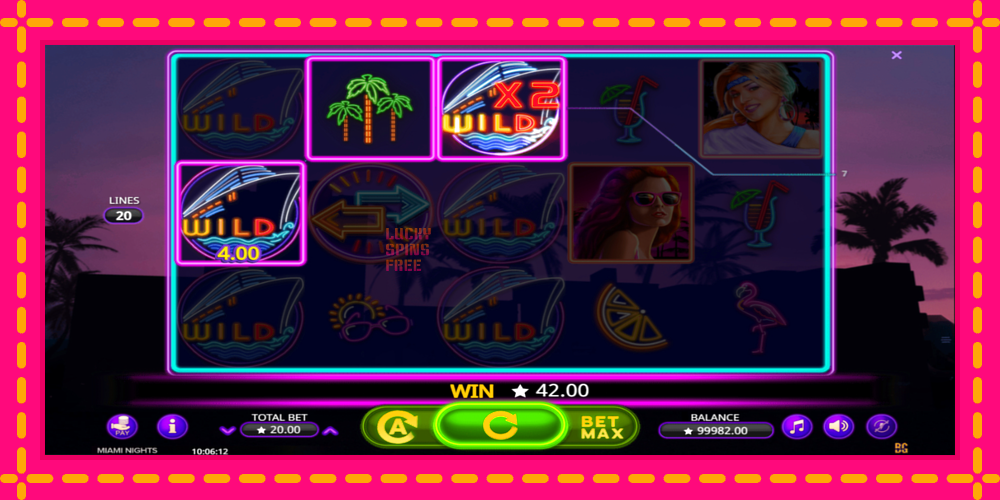 Miami Nights - thiết bị chơi game với phần thưởng độc đáo, hình ảnh 3