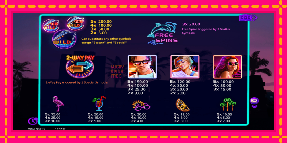 Miami Nights - thiết bị chơi game với phần thưởng độc đáo, hình ảnh 5