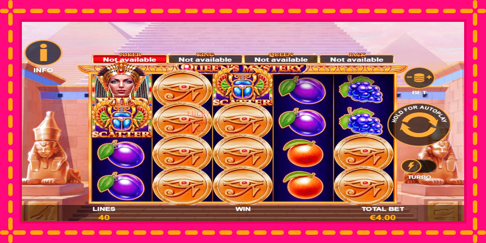 Queens Mystery - thiết bị chơi game với phần thưởng độc đáo, hình ảnh 2