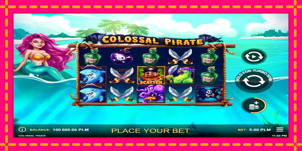 Colossal Pirate - thiết bị chơi game với phần thưởng độc đáo, hình ảnh 1