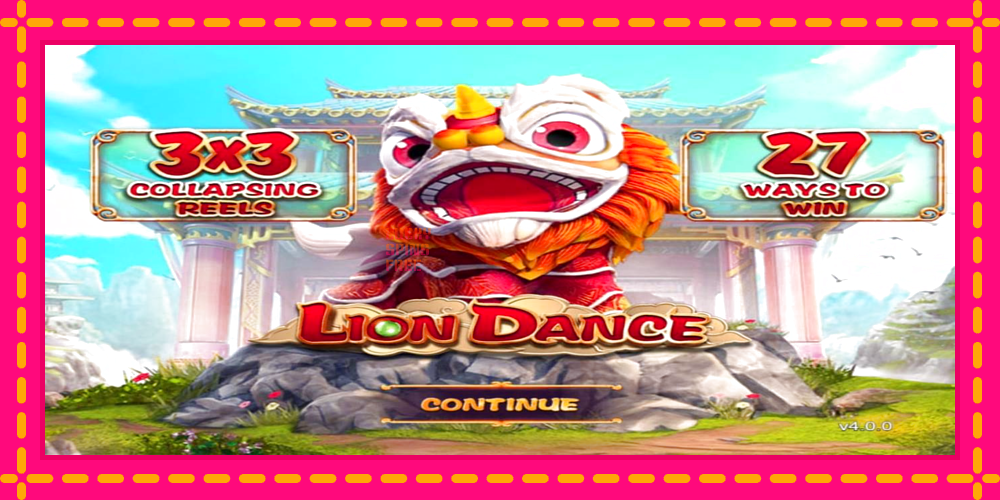 Lion Dance - thiết bị chơi game với phần thưởng độc đáo, hình ảnh 1