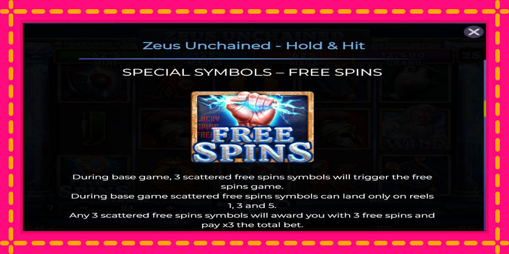 Zeus Unchained - Hold & Hit - thiết bị chơi game với phần thưởng độc đáo, hình ảnh 5