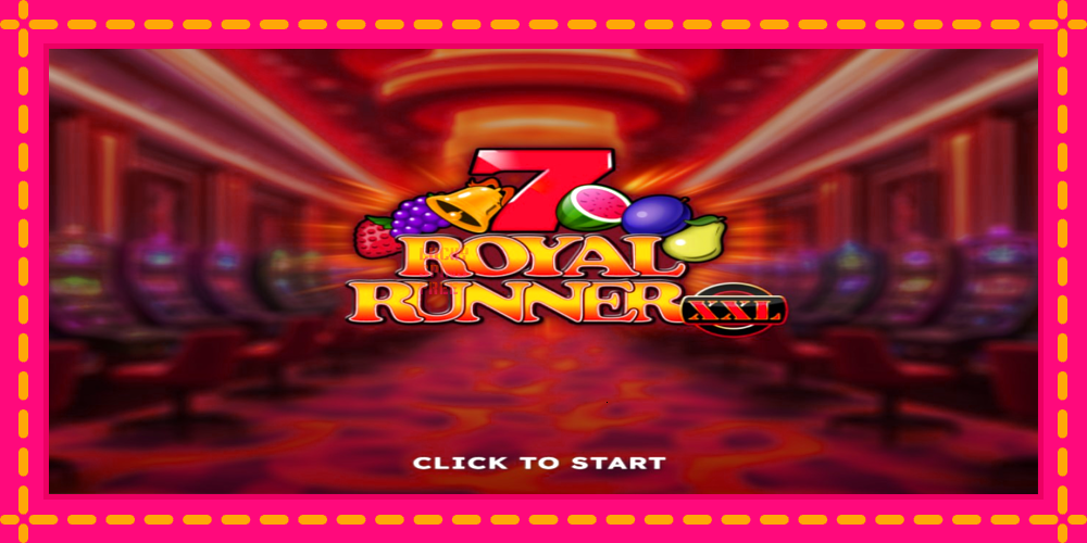 Royal Runner XXL - thiết bị chơi game với phần thưởng độc đáo, hình ảnh 1