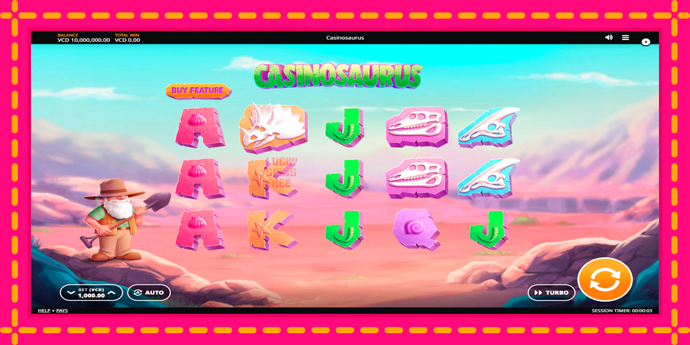 Casinosaurus - thiết bị chơi game với phần thưởng độc đáo, hình ảnh 1