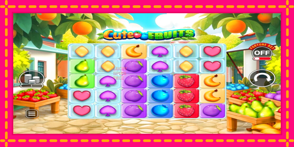 Cute Fruits - thiết bị chơi game với phần thưởng độc đáo, hình ảnh 1