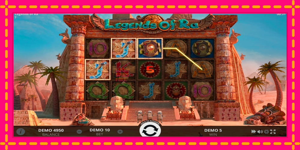 Legends of Ra - thiết bị chơi game với phần thưởng độc đáo, hình ảnh 3