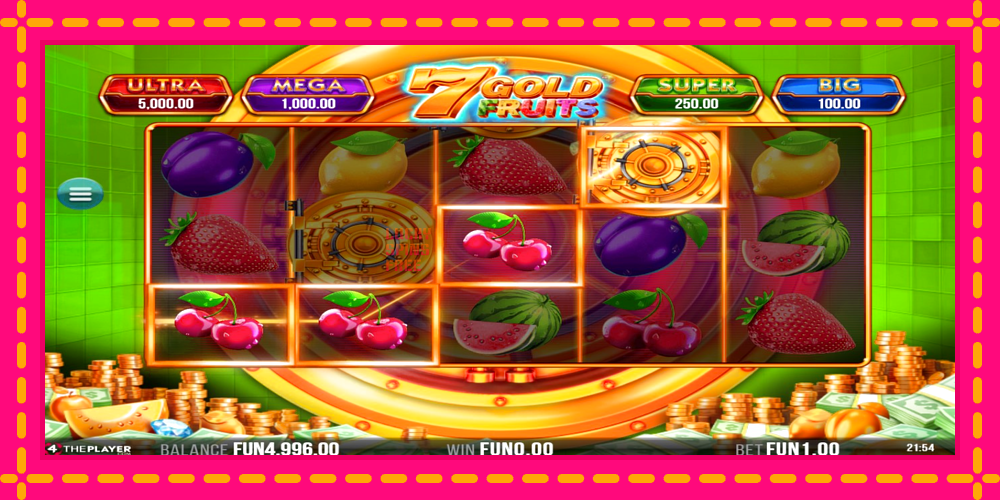 7 Gold Fruits - thiết bị chơi game với phần thưởng độc đáo, hình ảnh 3