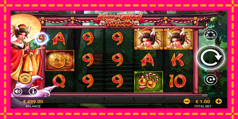 Nine Tailed Fortune - thiết bị chơi game với phần thưởng độc đáo, hình ảnh 2