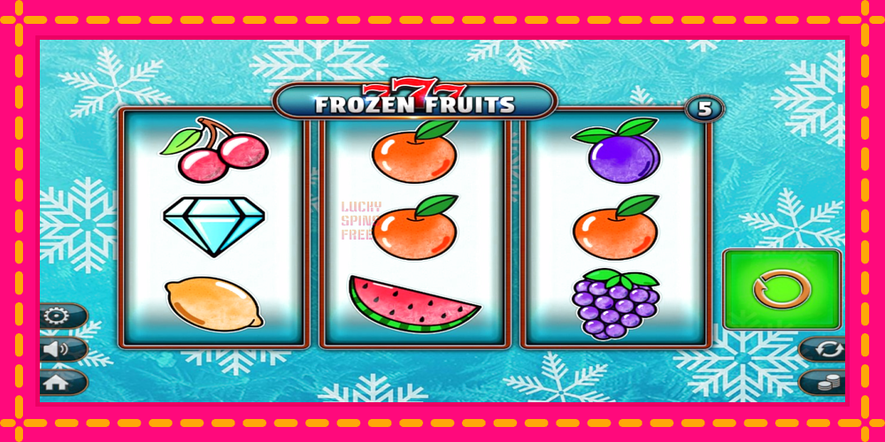 777 Frozen Fruits - thiết bị chơi game với phần thưởng độc đáo, hình ảnh 1