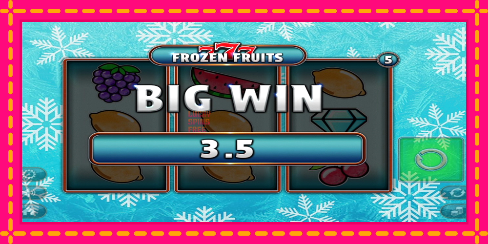 777 Frozen Fruits - thiết bị chơi game với phần thưởng độc đáo, hình ảnh 2