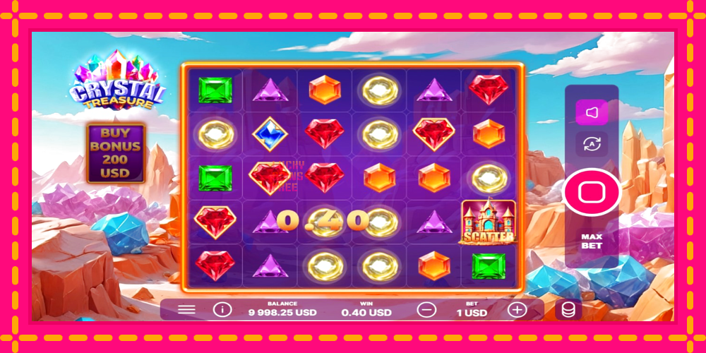 Crystal Treasure - thiết bị chơi game với phần thưởng độc đáo, hình ảnh 3