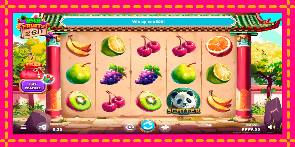 243 Fruity Zen - thiết bị chơi game với phần thưởng độc đáo, hình ảnh 1