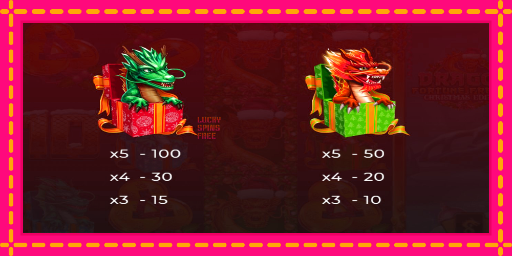 Dragon Fortune Frenzy Christmas Edition - thiết bị chơi game với phần thưởng độc đáo, hình ảnh 4