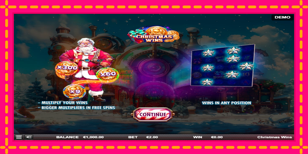 Christmas Wins - thiết bị chơi game với phần thưởng độc đáo, hình ảnh 1