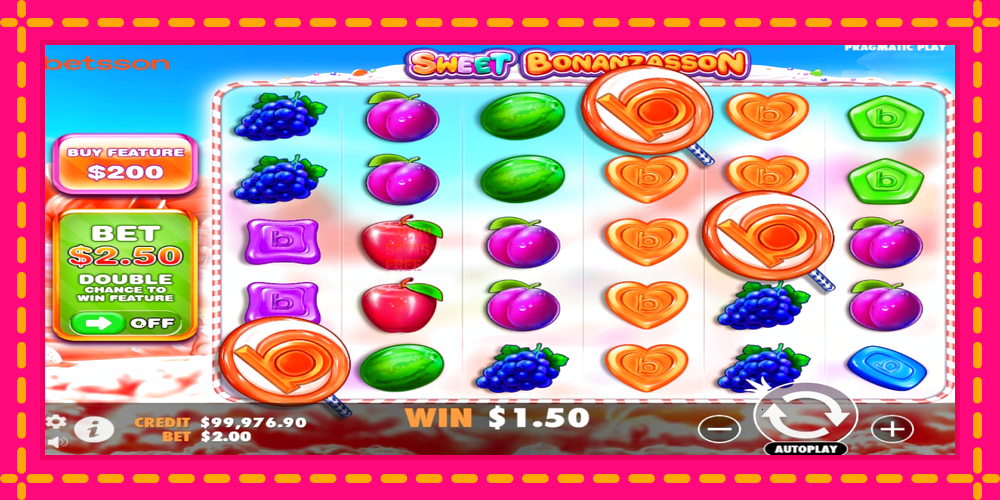 Sweet Bonanzasson - thiết bị chơi game với phần thưởng độc đáo, hình ảnh 2