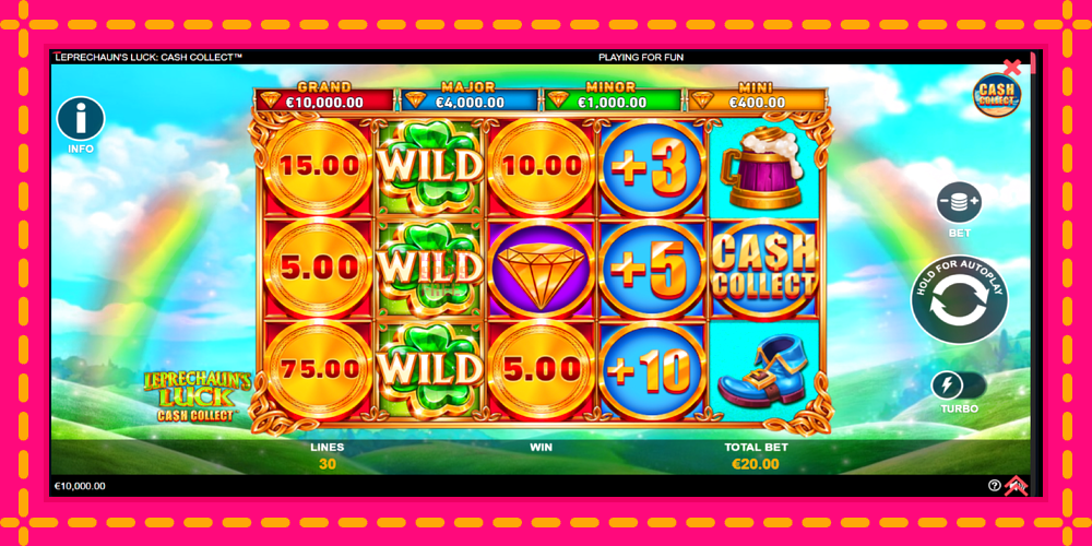 Leprechauns Luck Cash Collect Megaways PowerPlay Jackpot - thiết bị chơi game với phần thưởng độc đáo, hình ảnh 2