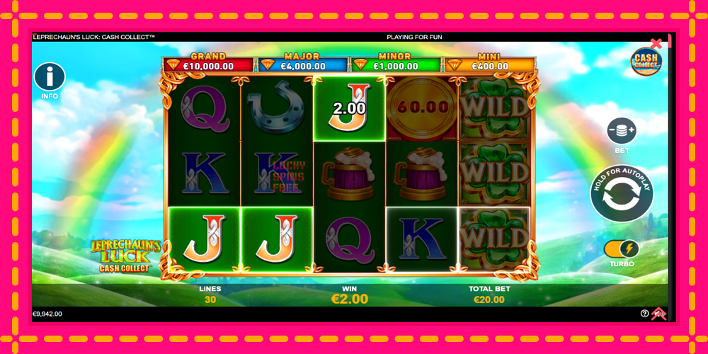 Leprechauns Luck Cash Collect Megaways PowerPlay Jackpot - thiết bị chơi game với phần thưởng độc đáo, hình ảnh 3