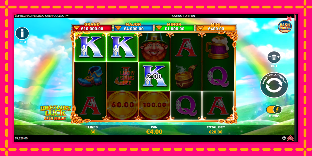 Leprechauns Luck Cash Collect Megaways PowerPlay Jackpot - thiết bị chơi game với phần thưởng độc đáo, hình ảnh 4