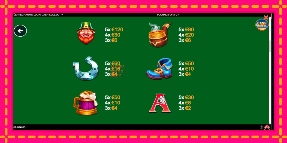 Leprechauns Luck Cash Collect Megaways PowerPlay Jackpot - thiết bị chơi game với phần thưởng độc đáo, hình ảnh 5