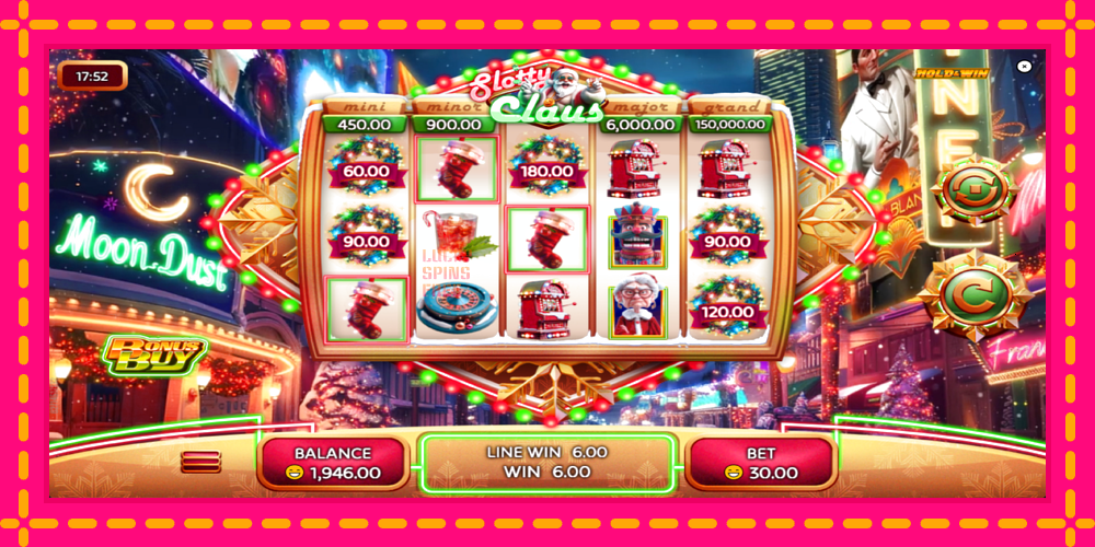 Slotty Claus - thiết bị chơi game với phần thưởng độc đáo, hình ảnh 3