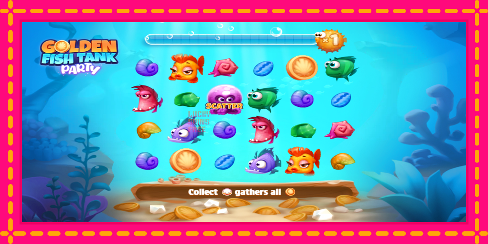 Golden Fish Tank Party - thiết bị chơi game với phần thưởng độc đáo, hình ảnh 2