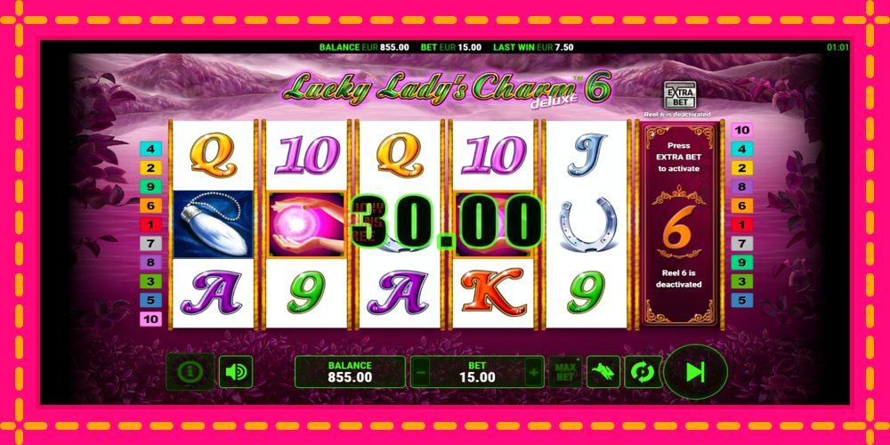 Lucky Ladys Charm Deluxe 6 - thiết bị chơi game với phần thưởng độc đáo, hình ảnh 3