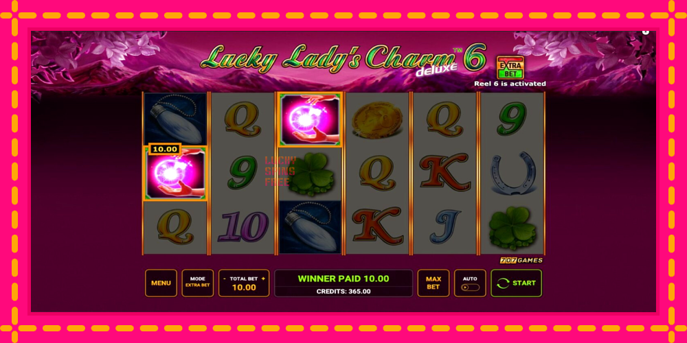 Lucky Ladys Charm Deluxe 6 - thiết bị chơi game với phần thưởng độc đáo, hình ảnh 4