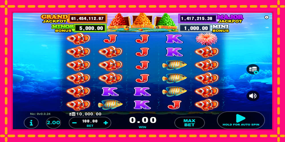 Clown Fish Treasure - thiết bị chơi game với phần thưởng độc đáo, hình ảnh 1