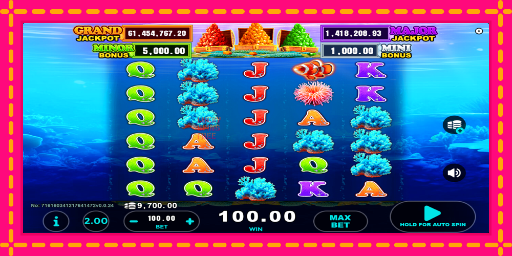 Clown Fish Treasure - thiết bị chơi game với phần thưởng độc đáo, hình ảnh 3