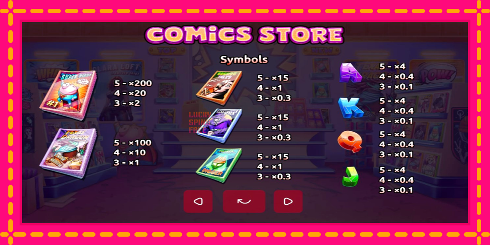 Comics Store - thiết bị chơi game với phần thưởng độc đáo, hình ảnh 3