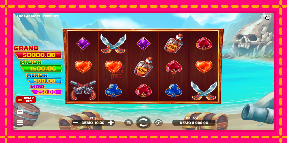 The Greatest Treasures - thiết bị chơi game với phần thưởng độc đáo, hình ảnh 2