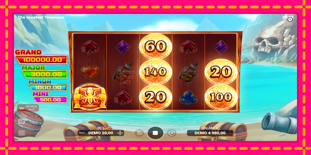 The Greatest Treasures - thiết bị chơi game với phần thưởng độc đáo, hình ảnh 3