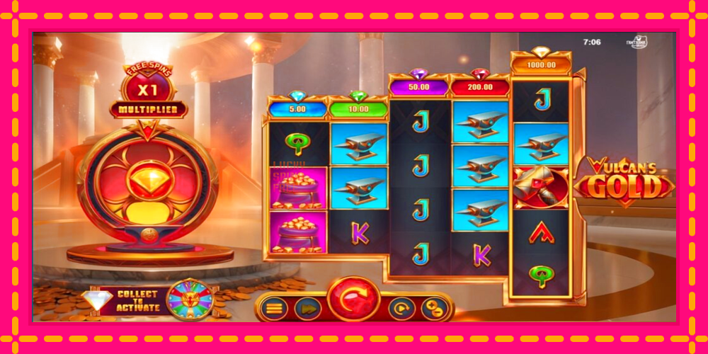 Vulcans Gold - thiết bị chơi game với phần thưởng độc đáo, hình ảnh 2