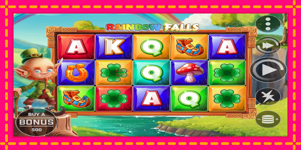 Rainbow Falls - thiết bị chơi game với phần thưởng độc đáo, hình ảnh 1